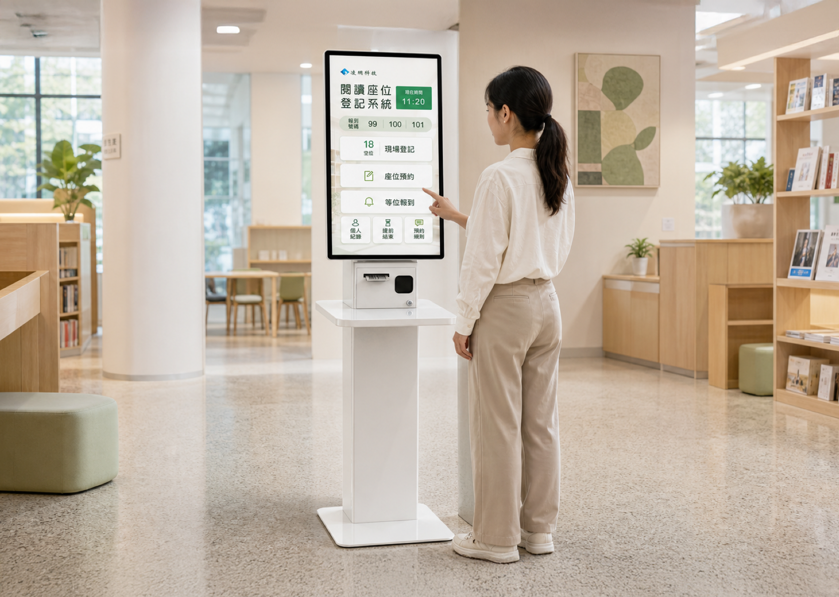 Space kiosk BS-001