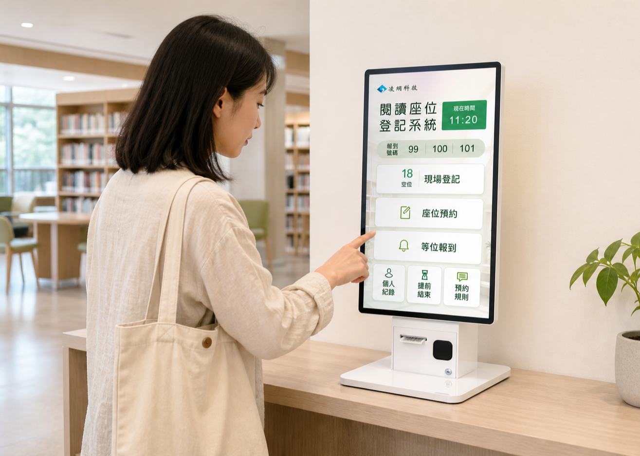 Space kiosk BS-002